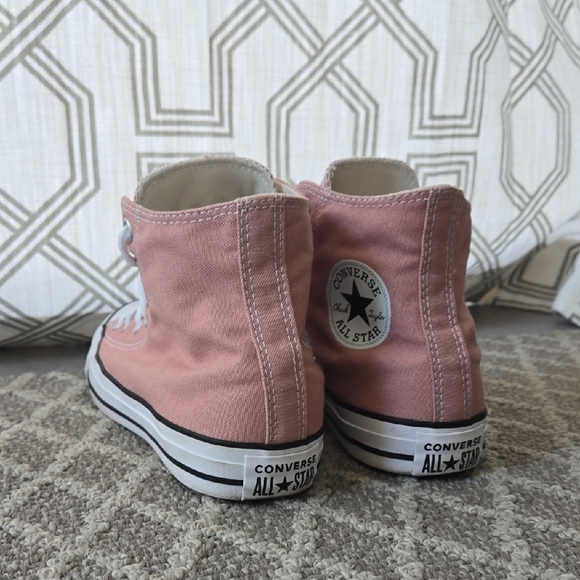 Converse All Star Pink Canvas Sneakers - Picture 3 of 4